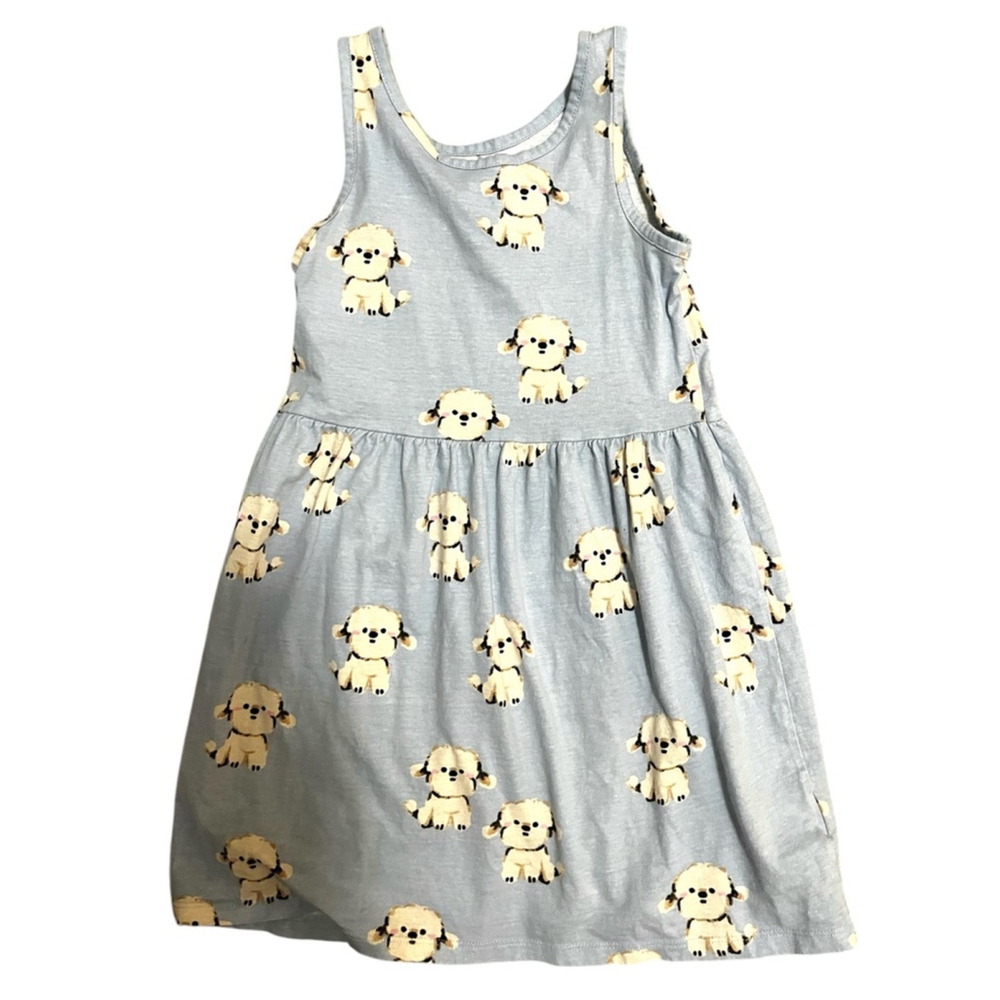 Girls H&M Dress Bundle, Girl’s Size 6X/7, Puppy & Galaxy Tie Dye Print - Picture 2 of 6